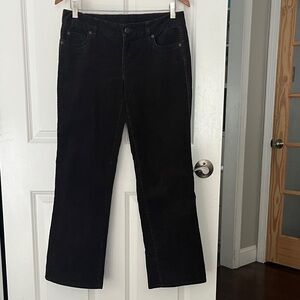 J. Crew Favorite Fit Chocolate Brown Corduroy Pants Sz 6S